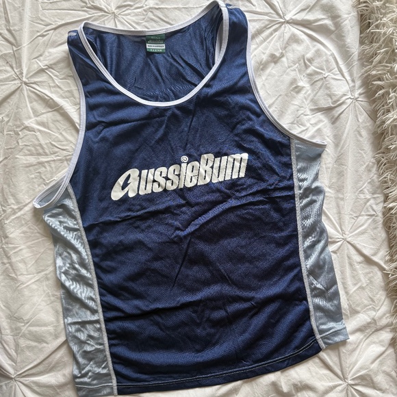 AussieBum blue singlet tank - Picture 2 of 8